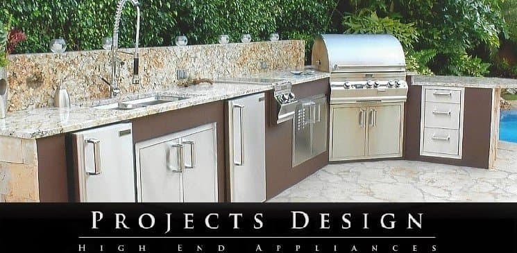 Espacio y almacenamiento para la cocina al aire libre