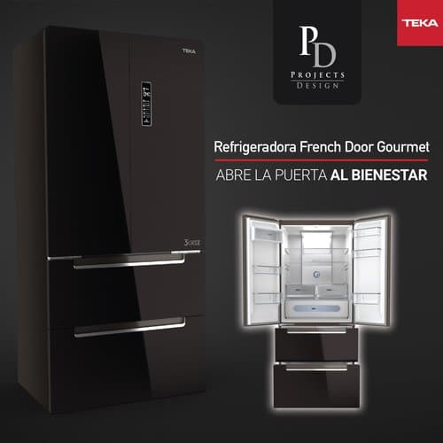 Frigorífico French Door A++ con motor inverter en acero inoxidable antihuellas