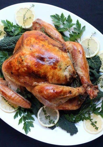 Recetas para el Día de Acción de Gracias: “PAVO ASADO AL HORNO CON LIMÓN Y HIERBAS”