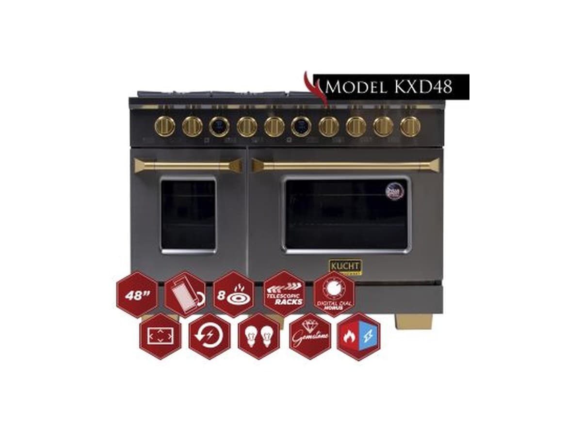 Kucht Cocina Dual Fuel 48" serie KX Series