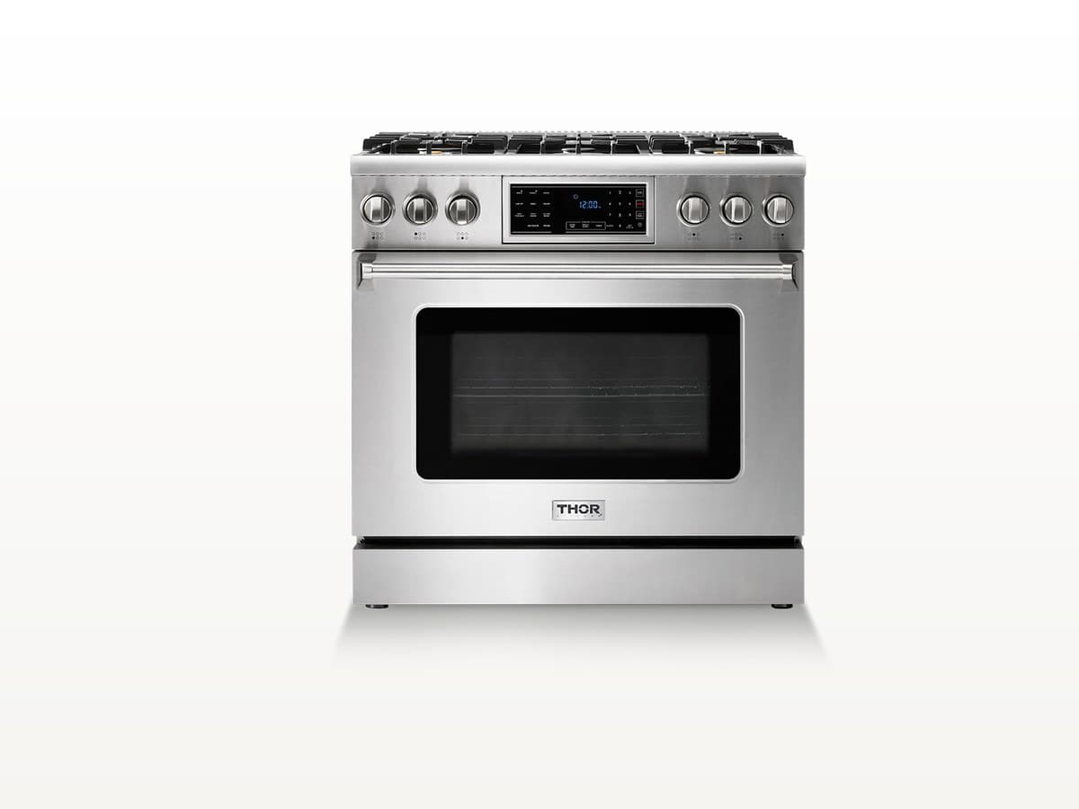 Thor Kitchen Cocina a Gas Profesional 36" serie Tilt Panel