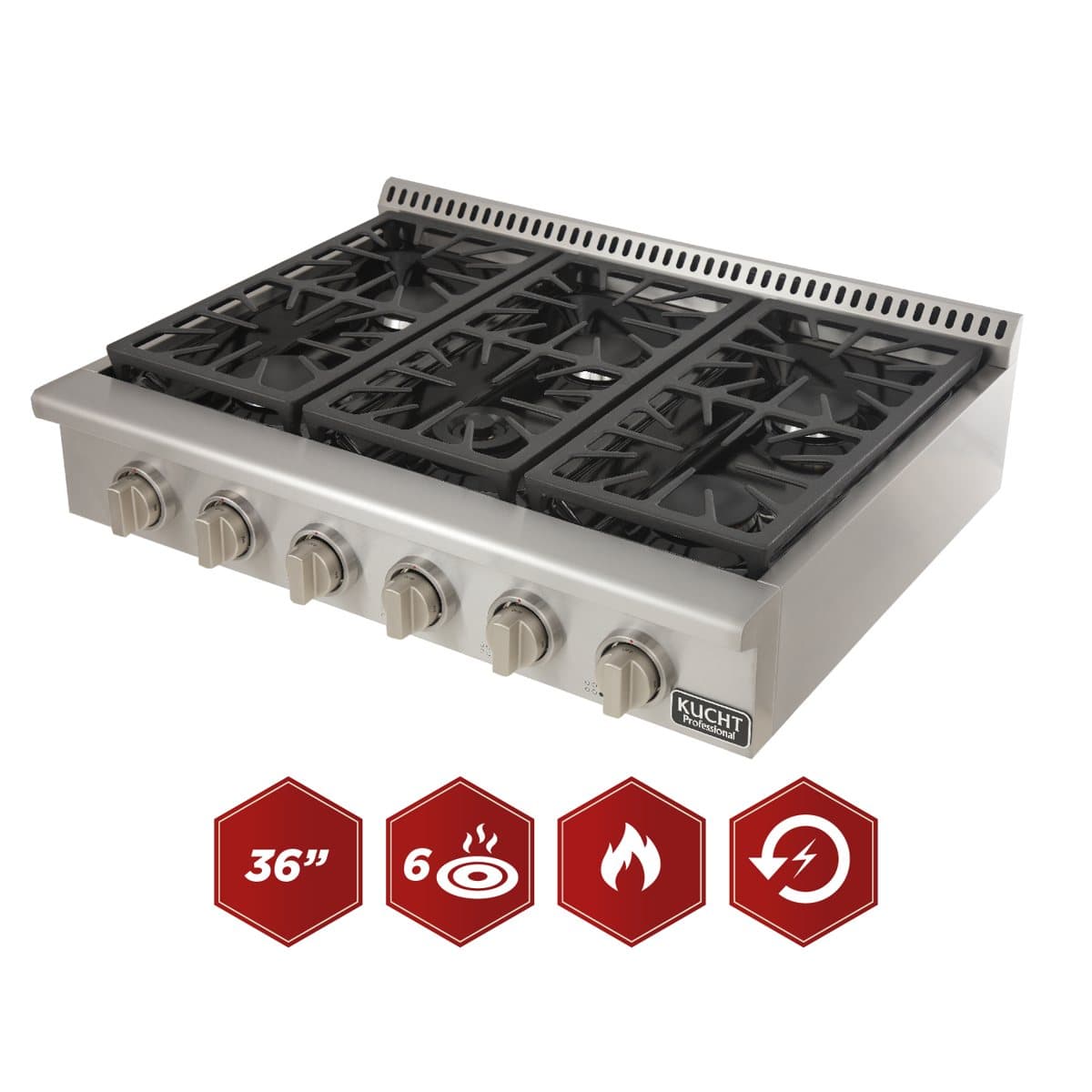 Kucht Range Top a Gas serie KRT Series