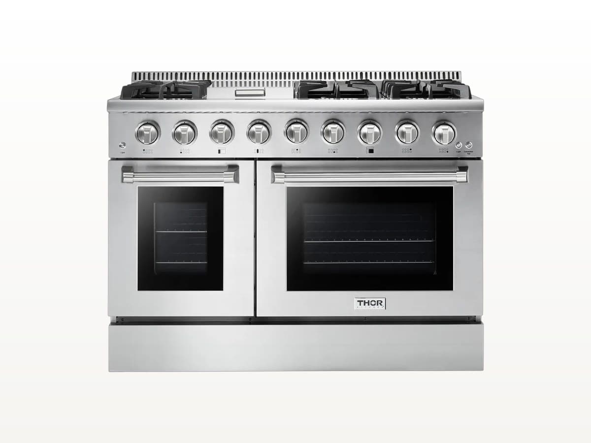 Thor Kitchen Cocina a Gas Doble Horno 48" serie Professional